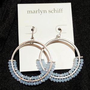 Marlyn Schiff hoop earrings NEW